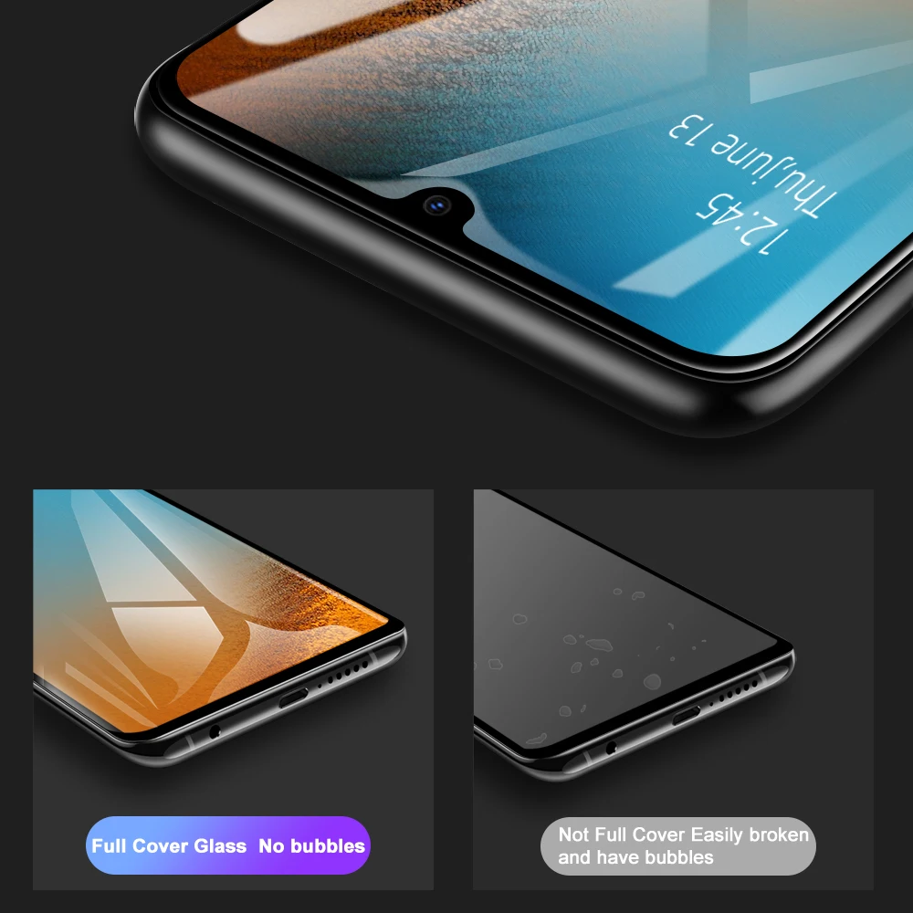 9D закаленное стекло для Samsung A50 A40 A70 A10 A20 A30 Защита экрана Galaxy A51 A71 A01 A41 A31 A21s A11