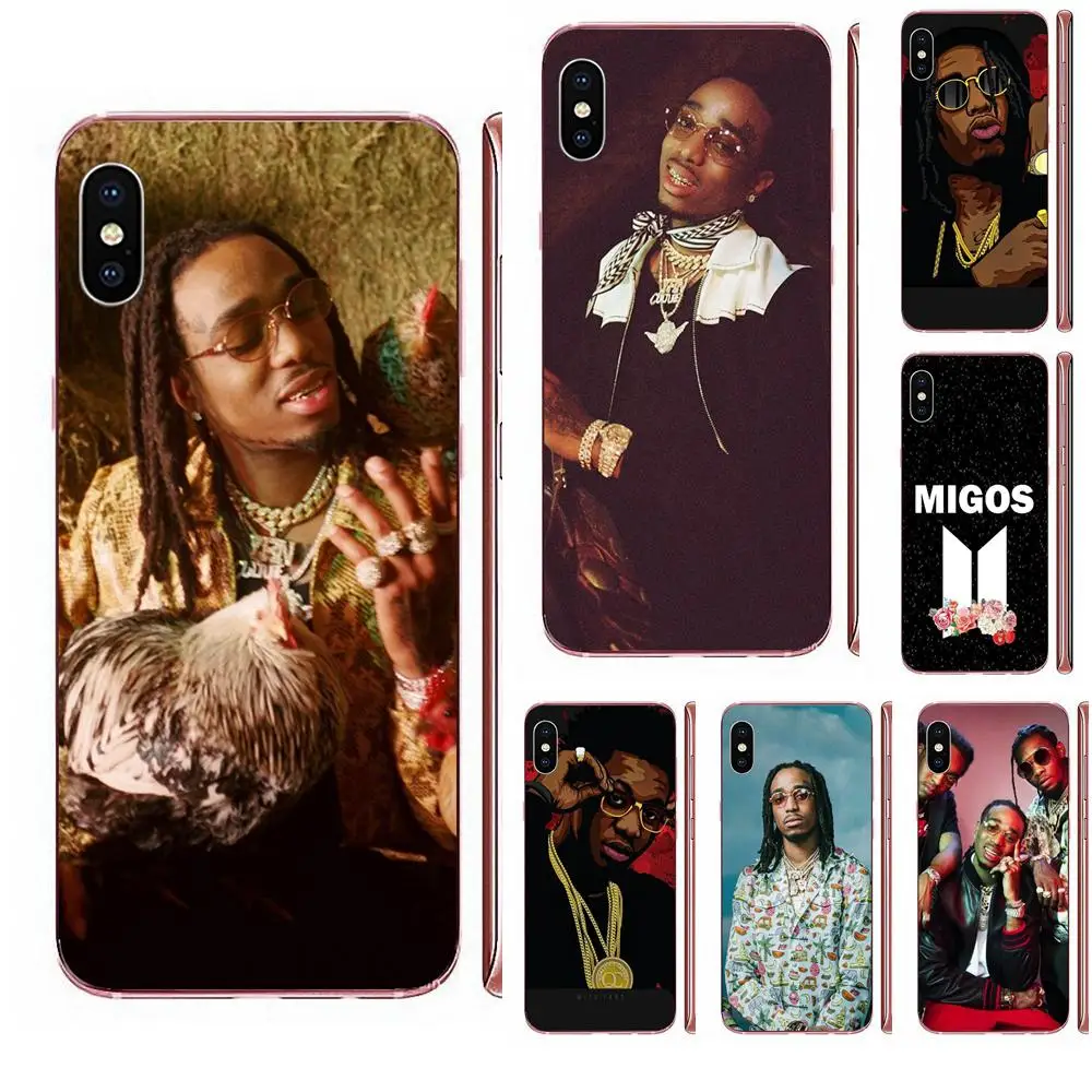 Migos красивый чехол для Apple iPhone 4 4S 5 5C 5S SE SE2 6 6S 7 8 11 Plus Pro X XS Max XR высококачественные