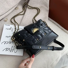 Сетчатая красная высококлассная женская сумка в иностранном стиле, новинка, модная Корейская версия, универсальная сумка-мессенджер на одно плечо