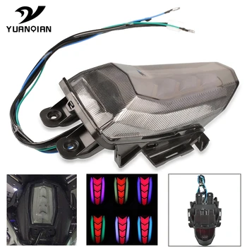 

Motorcycle Integrated LED Rear Tail Light Brake Stop Turn Warning Signal Indicator Lamp For Yamaha YZF R15 V3 2017-2020 2019 18