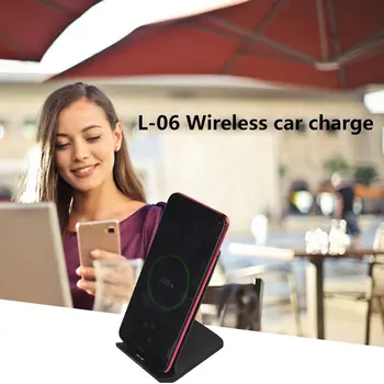 

Wireless Charger for iPhone X Xs MAX XR 8 plus Fast Charging for Samsung S8 S9 Plus Note 9 8 Phone Charger Pad Fast Charging L06