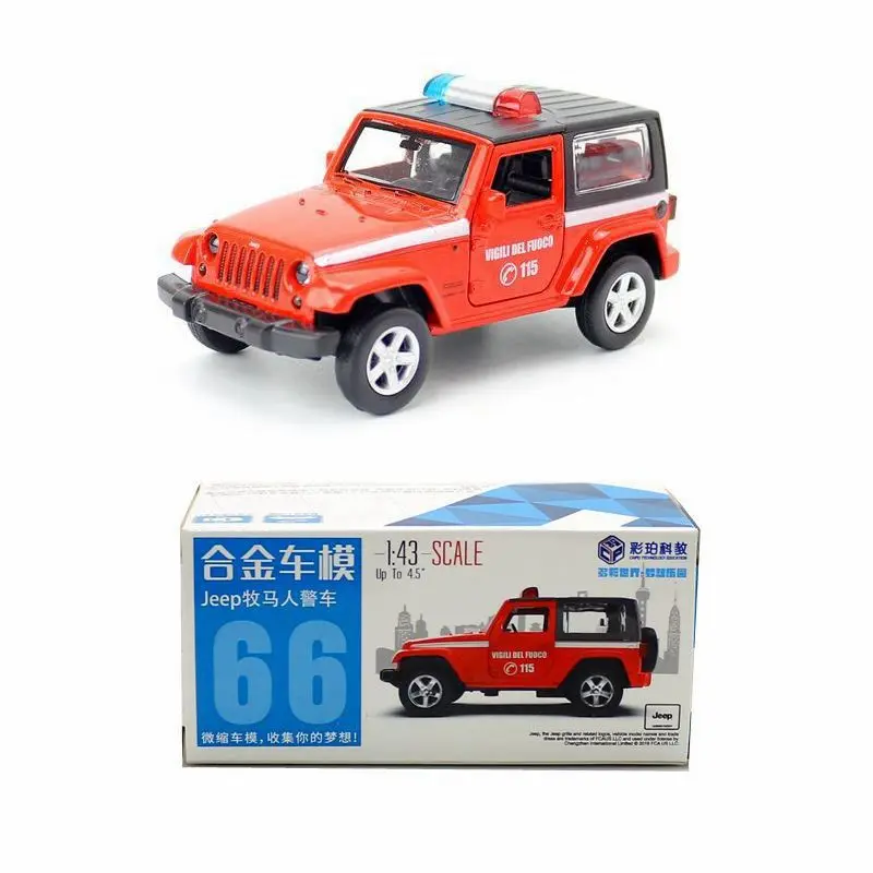 Модель джипа Wrangler металлическая в масштабе 1:43 | Игрушки и хобби