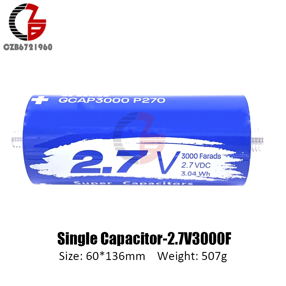 Супер фарахский конденсатор 2,7 V 3000F