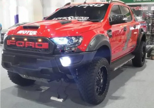 Ranger T6 T7 алюминиевый сплав и АБС Приборная панель автомобиля подножка Nerf барная стойка для Ford Ranger T6 T7