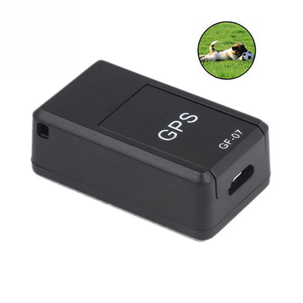 

GF-07 Mini GPS Tracker For Pet Dog Vehicle Strong Magnetic Free Installation GPS Tracking Locator Personal Anti Lost Tracer #