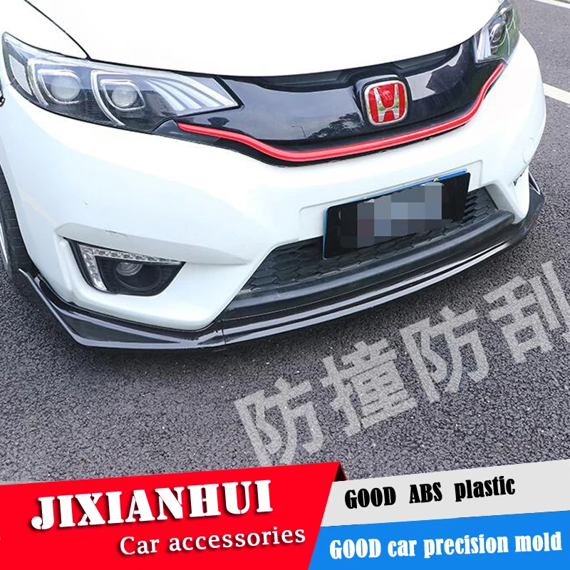 Для Honda FIT JAZZ комплект спойлера 2014-2016 для ABS задняя губа задний спойлер передний
