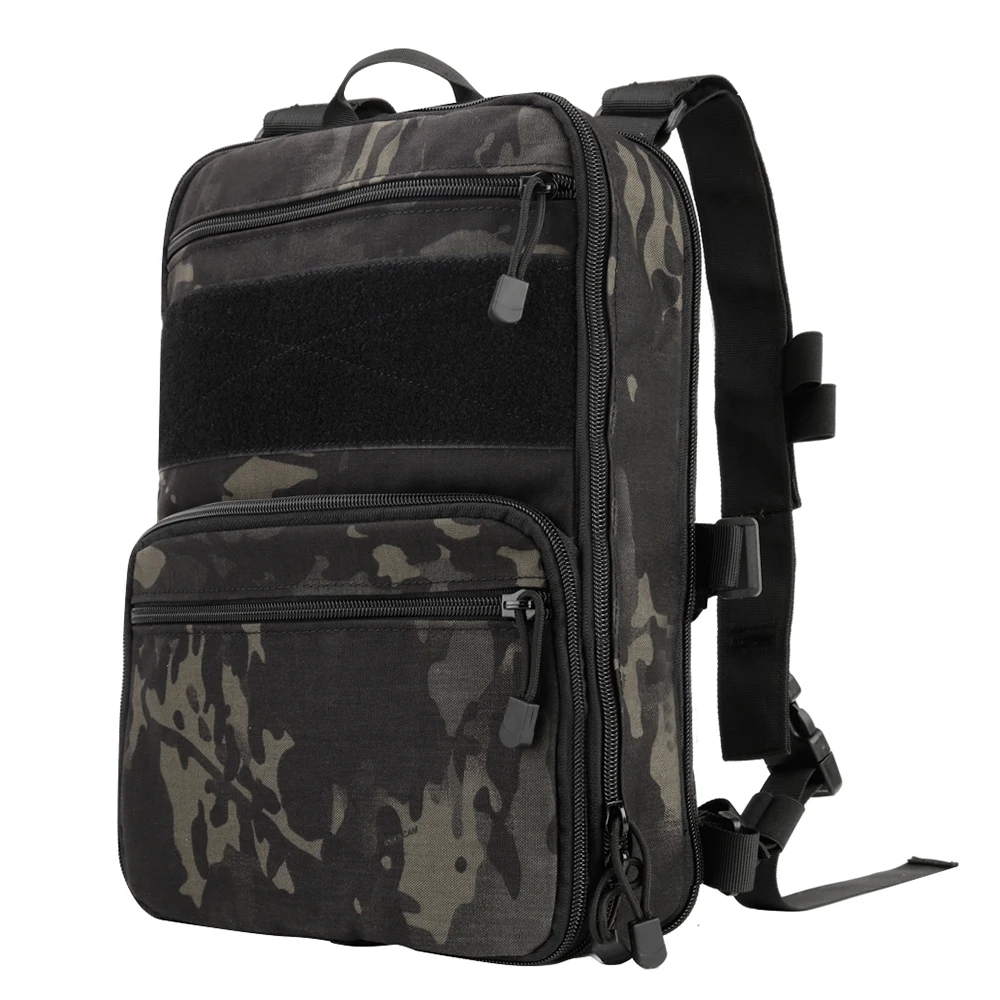 

Molle D3 Flatpack Tactical Backpack Hydration Carry Multipurpose Gear Pouch Outdoor Travel HUnting Camping Water Bag Pack