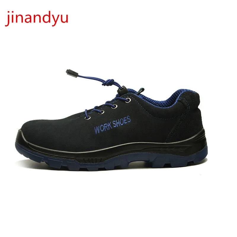 

Steel Toe Safety Shoes Breathable Indestructible Work Shoes Male Anti Smash Anti Puncture Safty Shoes Man Seguridad Working Shoe