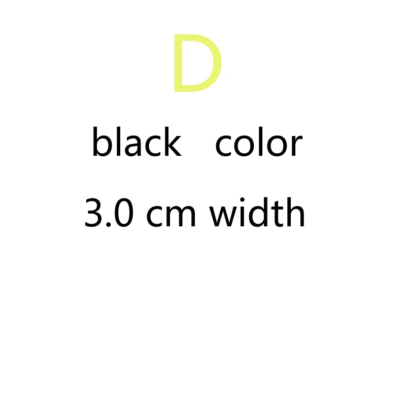 3.0cm black color Ремень из натуральной кожи - Цвет: 3.0cm black color