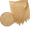 3M 13 Flags Vintage Jute Hessian Burlap Bunting Banner Wedding party Photography Props Celebration Party Decoration Banner ► Photo 2/6