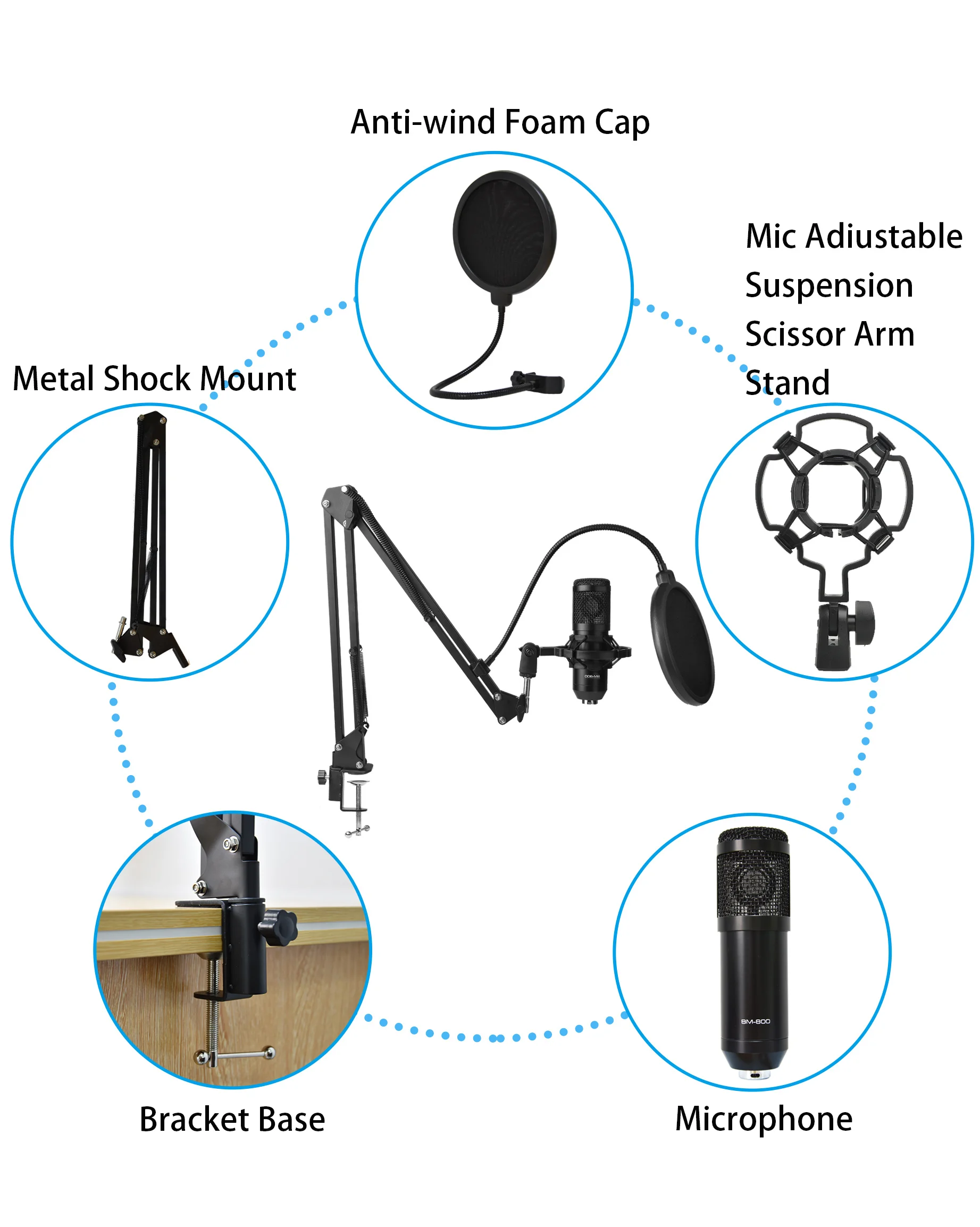 Generic Professional Studio Condenser Microphone Wireless Microphone Jumia Nigeria