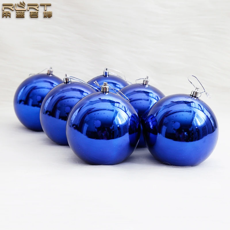 30 см Рождественский шар Серебряный блестящий шар Рождественское украшение елочные аксессуары подвесные шары