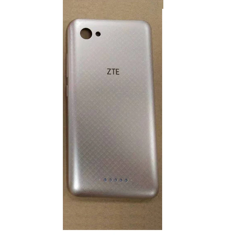 Корпус для zte Blade A601 BA601 A 601 BA 601 задняя крышка батарейного отсека Запасные части с боковой кнопкой - Цвет: Золотистый