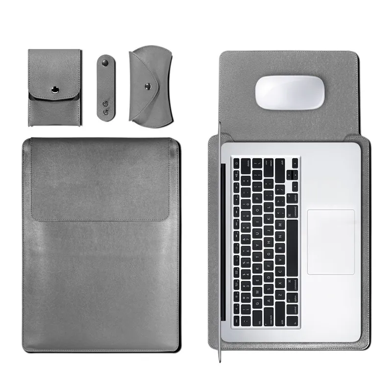 Ретро сумка для ноутбука Macbook Air Pro retina 11 12 13 15 Роскошный чехол для ноутбука Macbook Air 13 Xiaomi Pro 15,6 Мужская и женская крышка