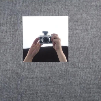 

16Pcs Decorative Self Adhesive Furniture Films Three Sizes Square High Quality Mirror Foil Wall Stickers Removable Mirror Paste