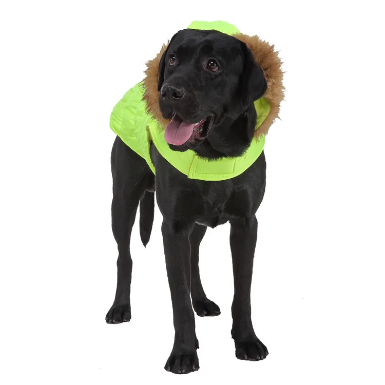 Зимнее пальто для собак, куртка для больших собак, теплая одежда, толстовки, одежда для домашних животных, среднее пальто для собак крупных пород, куртка, одежда для щенков