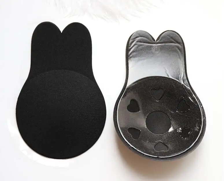 9cm black push up Интимный аксессуар для сосок многоразовые клеящиеся силиконовые груди невидимая накладка на сосок грудные лепестки наклейка на сосок - Цвет: 9cm black push up