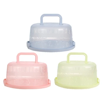 

8inch Portable Cake Box Food Fresh-keeping Box Refrigerator Fresh-keeping Receiving Box Fruits/Vegetables Fresh-keeping