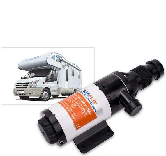 SEAFLO Macerator Pump 24V SFMP2-120-01 12GPM самовсасывающий для домов на колесах лодок морских