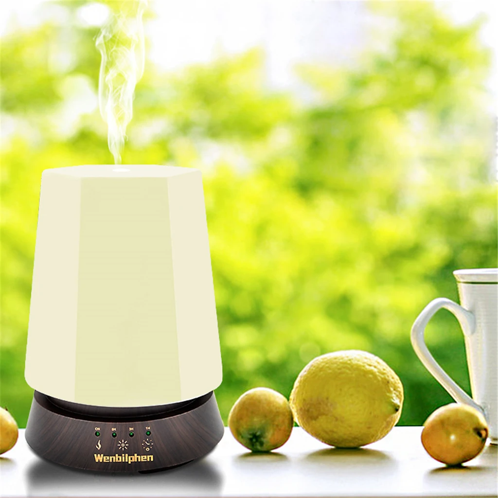 350Ml Cool Mist Maker Ultrasonic Humidifier Essential Oil Aroma Diffuser UK Plug
