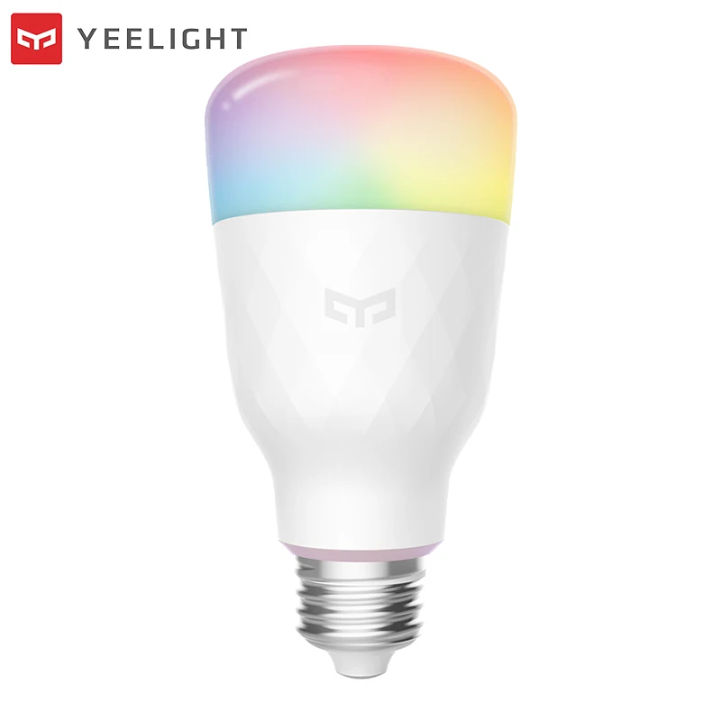 Умная Светодиодная лампа Yeelight 1S многоцветная RGB Wi Fi с регулируемой яркостью 800 лм