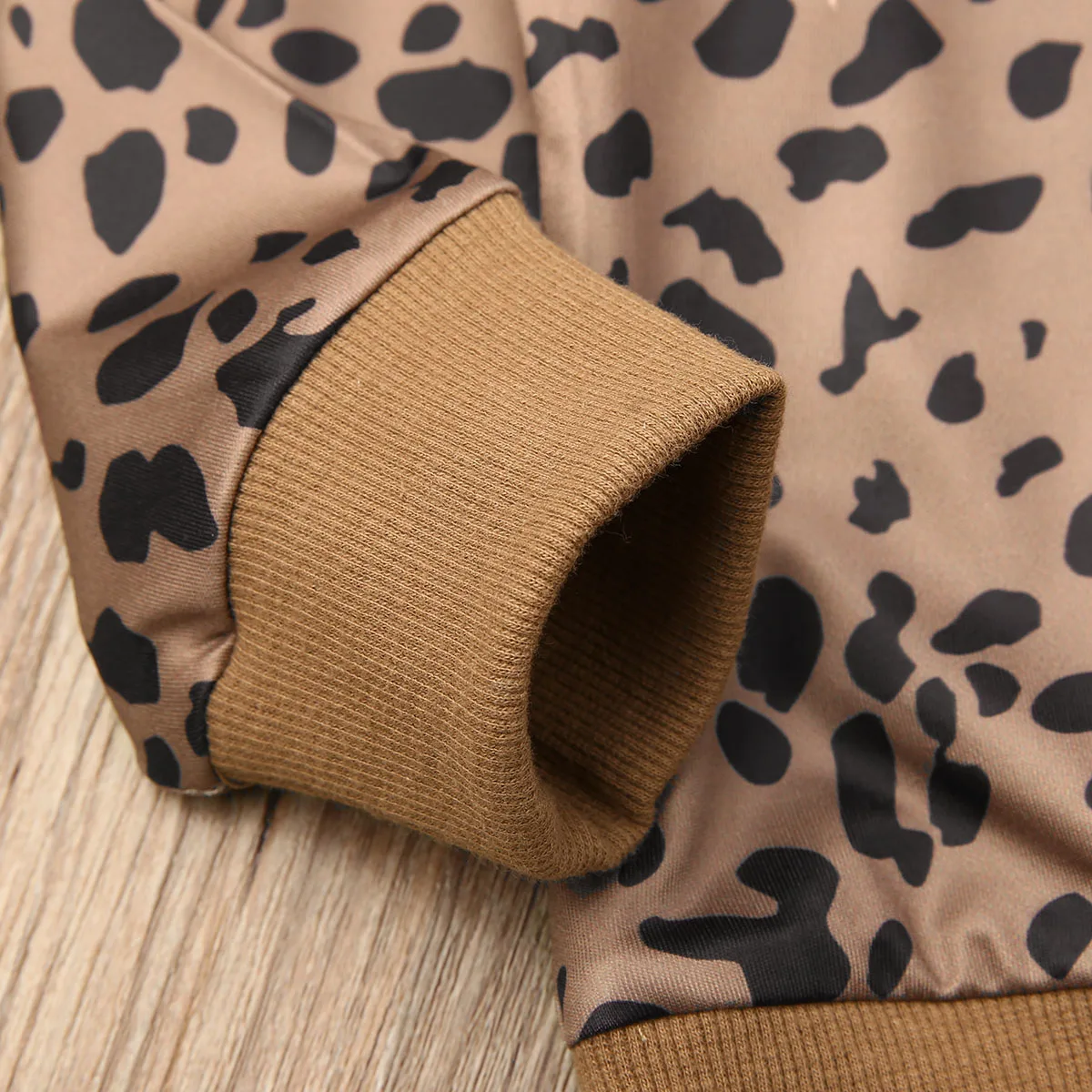 Pudcoco/США, новые модные повседневные леопардовые топы для маленьких девочек, футболка осенне-зимний свитер, пуловер