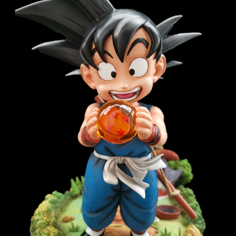 Dragon Ball GK нижний солдат Супер Saiyan сильный Прекрасный маленький сын ГОКу статуя смолы фигурка Коллекция Модель игрушки C32