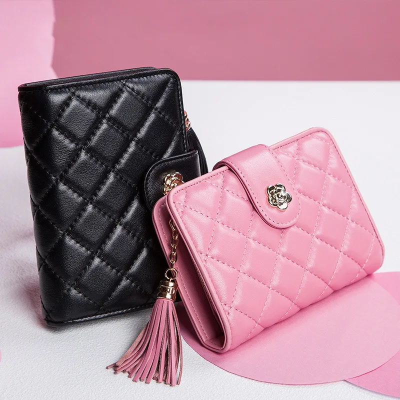 

Short Customizable New Style Multi-functional Students Genuine Leather Korean-style Hipster Cute Versatile Gift Wallet