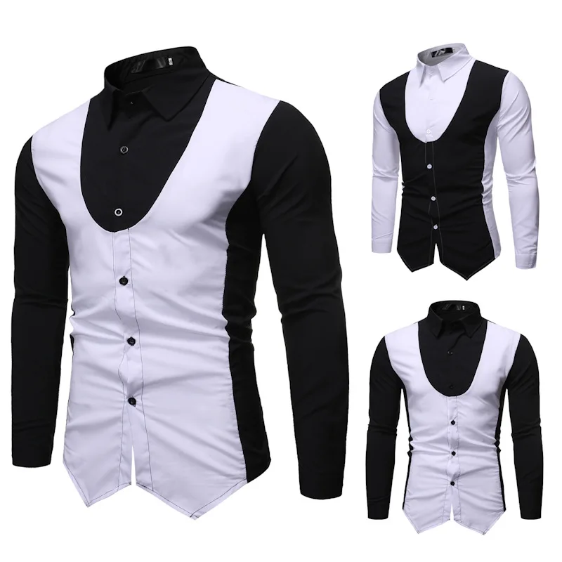 

Top men,shirt men,men's shirts,fashion casual shirts,printed shirts, men's lapel shirts, long sleeve shirt men, men's clothing,