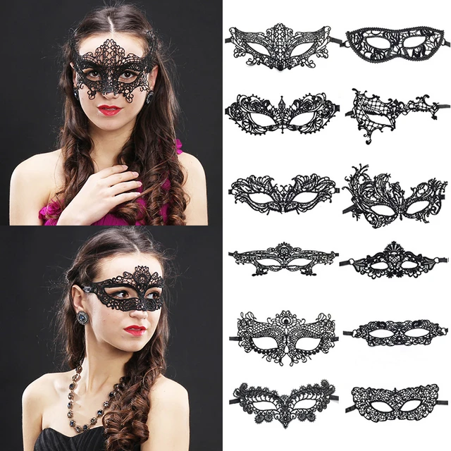 Lace Eye Mask/sexy Blindfold/bdsm Fetish Mask/masquerade Face 