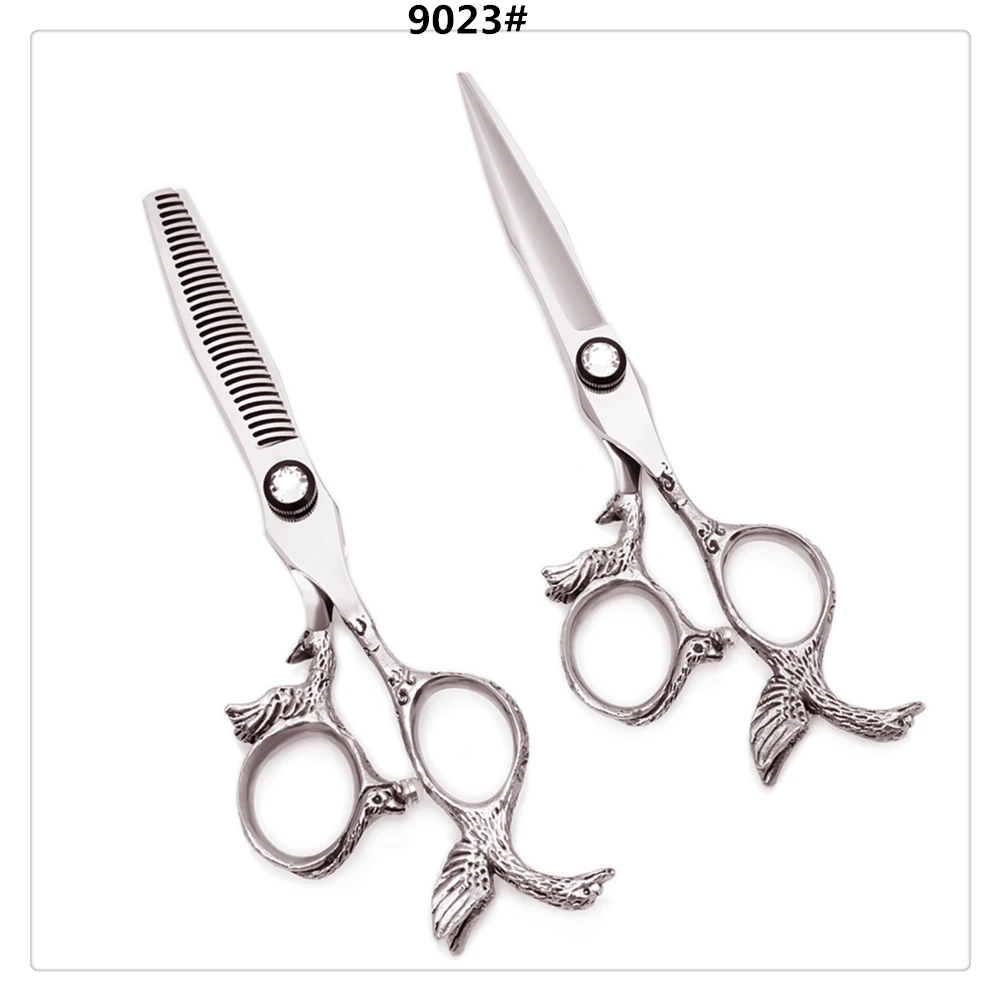  Professional Hair Scissors A9023 6.0" 440C AQIABI Cutting Shears Thinning Scissors Hairdressing Scissors Razor Combs New Arrival