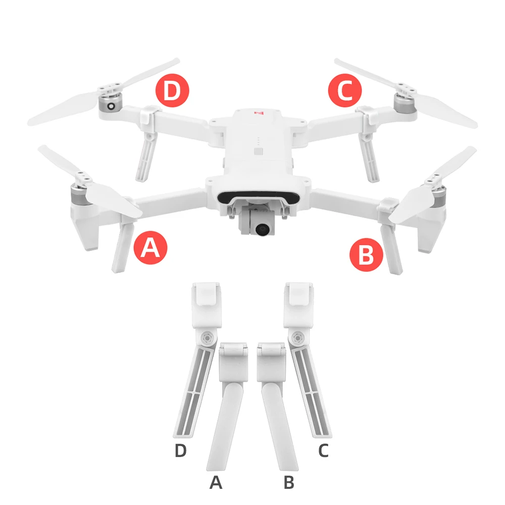 FIMI X8 SE беспилотный, воздушный Дрон складной высота стенд посадочный кронштейн(Шестерня подставка+ защитное кольцо+ весло) защитный чехол набор