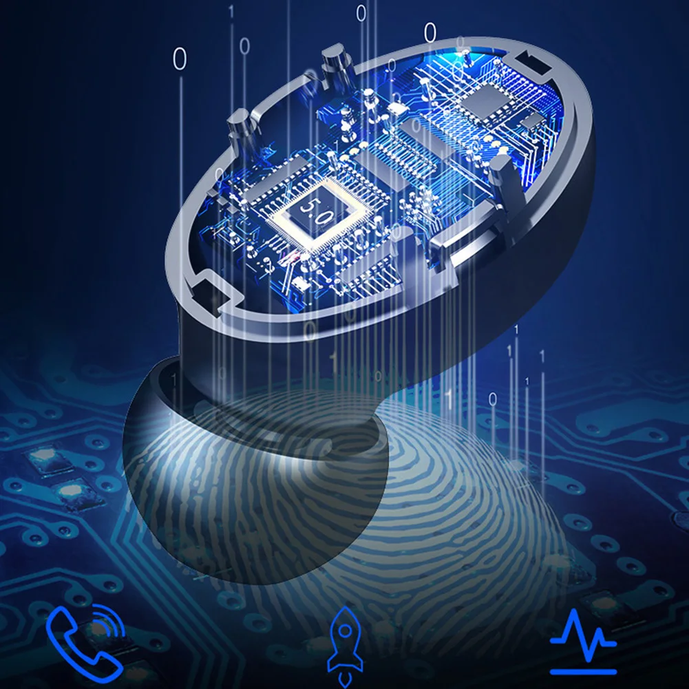 BTH230 TWS 5,0 беспроводные bluetooth-наушники, стерео наушники с сенсорным управлением, наушники с зарядным устройством