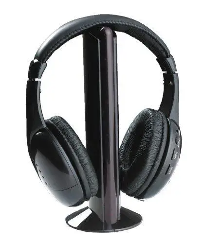 Noise Cancelling Headphones Bluetooth Headset Wireless Headphones Holder Cable HiFi Stereo with Microphone FM radio
