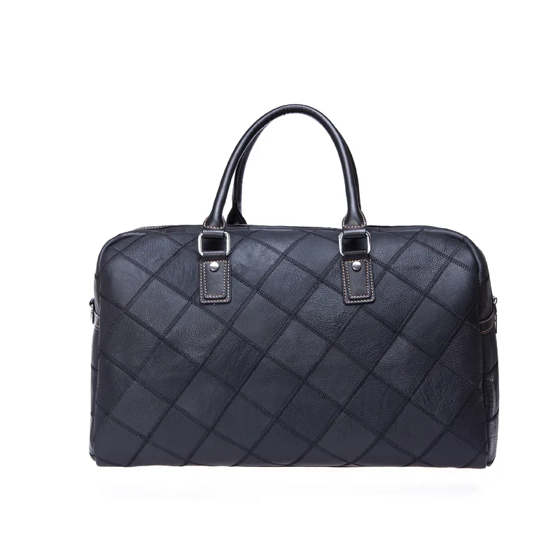 GO-LUCK, брендовая Дорожная сумка из натуральной кожи с верхней ручкой, сумка унисекс, сумка через плечо, сумки-мессенджеры для мужчин и женщин