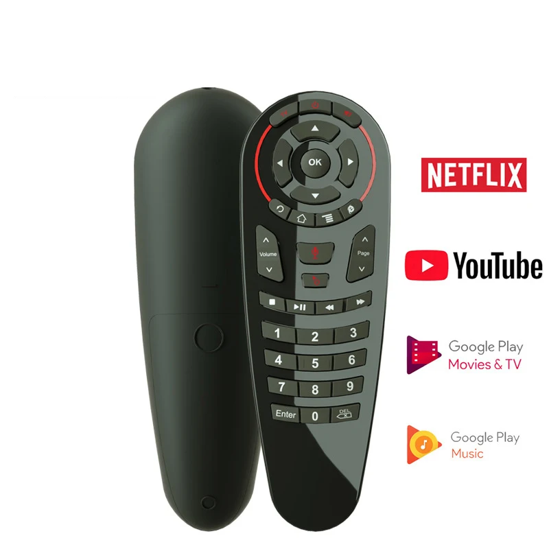 G30 2,4G гироскоп Беспроводная воздушная мышь 33 клавиши ИК обучения умный голосовой пульт дистанционного управления для X96 H96 MAX Android Smart tv box
