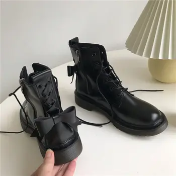 Lolita Bow Ankle Boots 3