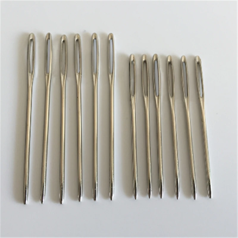 F 12pcs Needles Швейная коробка DIY швейная игла держатель Чехол коробки кожа Вязание Вышивка, ремонт иглы держатель costurero organizador - Цвет: F 12pcs Needles