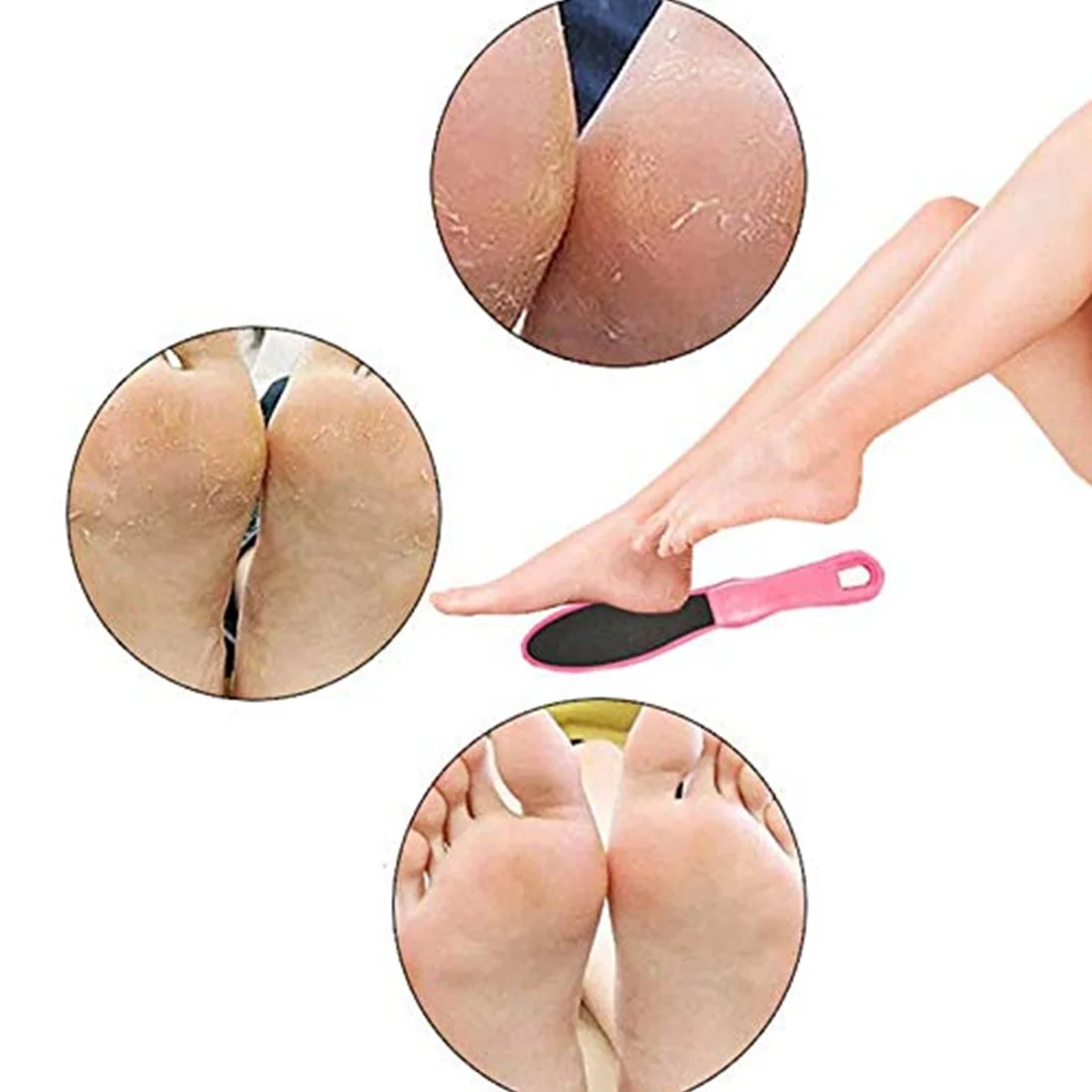 

1PCS Sanding File Hard Dead Skin Callus Remover Double Side Matte Foot Care Pedicure Tool