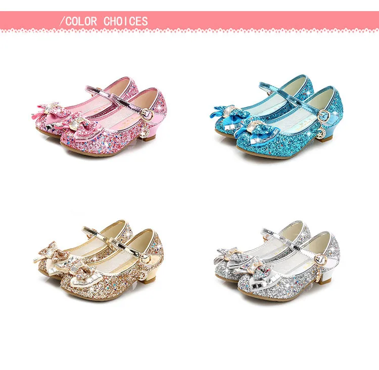 7 цветов; детская обувь для принцессы сандалии; детская обувь для маленьких девочек; свадебные туфли на высоком каблуке; модельные туфли; туфли с золотым бантом
