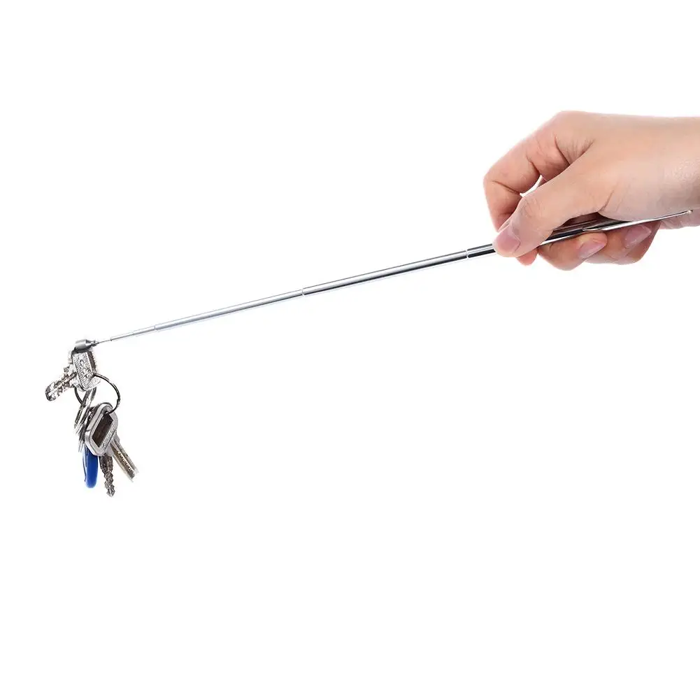 Портативная Магнитная палка телескопическая легко расширяющаяся ручная гайка