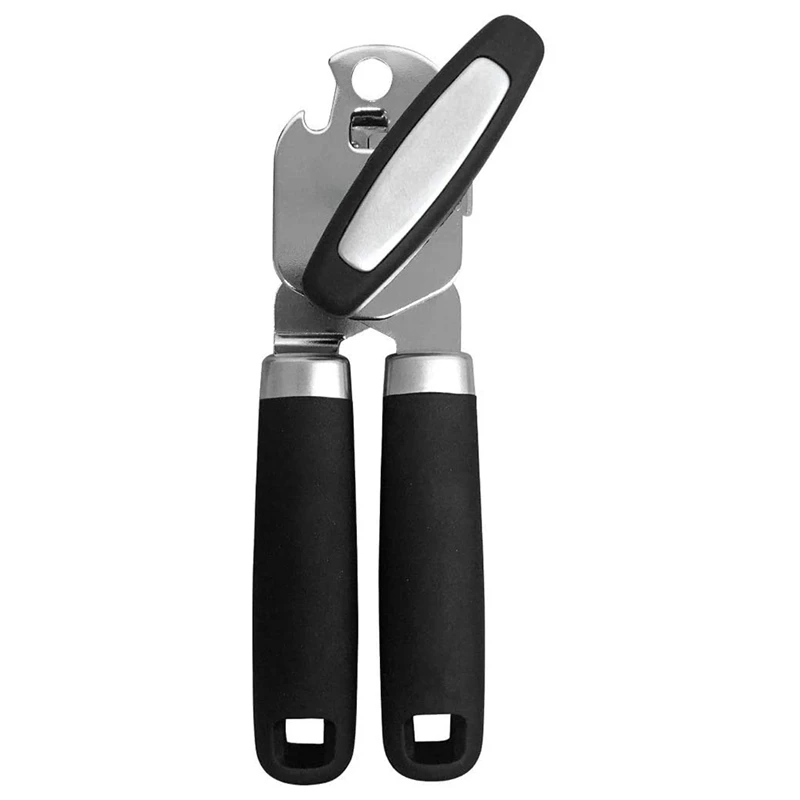Premium Manual Can Opener, Comfortable Grip, Oversized Easy Turn Knob