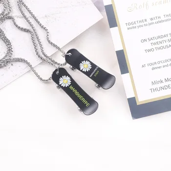 

STN2 Stainless Steel Chain Sequins Women's Clavicle Necklace Round Pendant Necklace Jewelry Ladies Collar