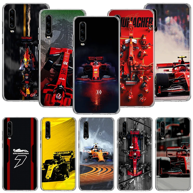 Formula 1 F1 Car Phone Case For Huawei P30 P40 P20 P10 Mate 20 10 30 Lite Pro P Smart Z Plus Printing Coque Shell|Phone Case & Covers| - AliExpress