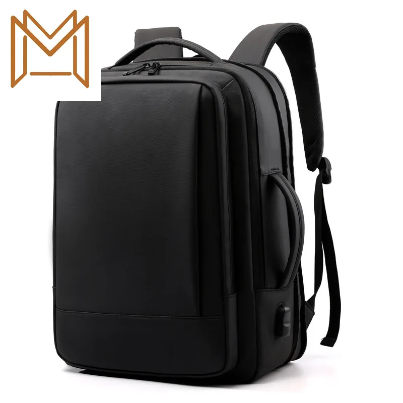

Dual Purpose More Function Usb Computer Package Both Shoulders Backpack Waterproof Nylon Business Affairs Man Handbag