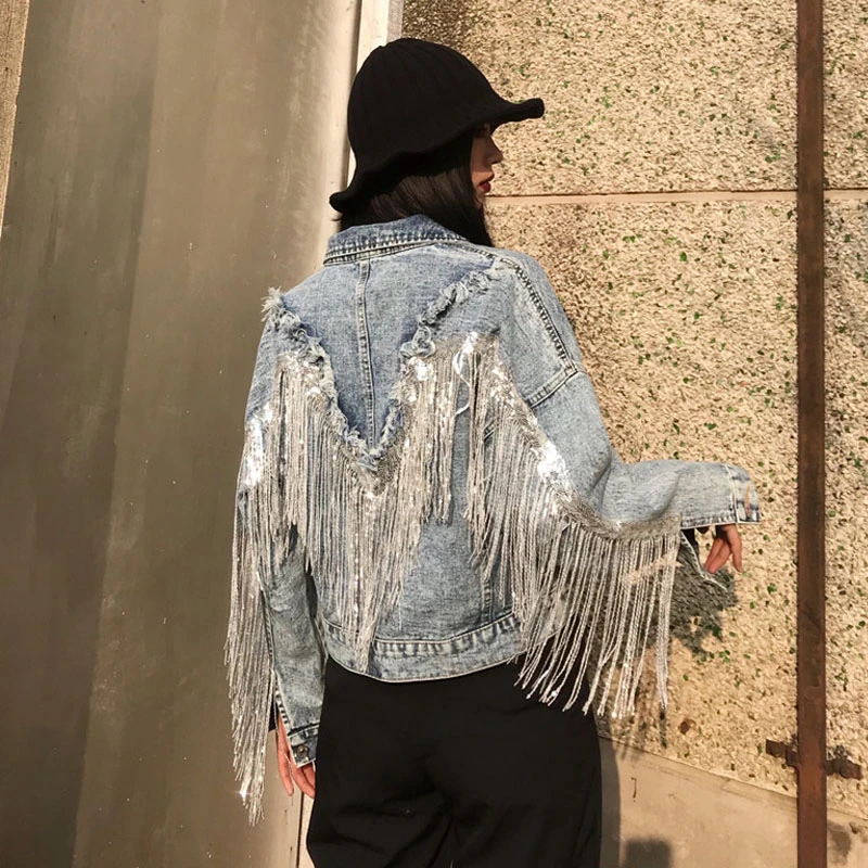 Retro Bf Loose Short Jeans Jacket 