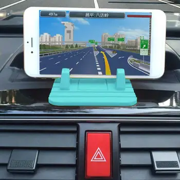 

Universal Car Vehicle Smart Phones Silicone Bracket Stand Portable Phone Anti-slip GPS Navigation Stand Holder For Iphone