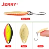 Jerry Pawn – leurre de pêche en forme de cuillère en métal artificiel, revêtement UV, matériel de pêche en lac, avec paillettes, pour truite, 2.2g ► Photo 3/6