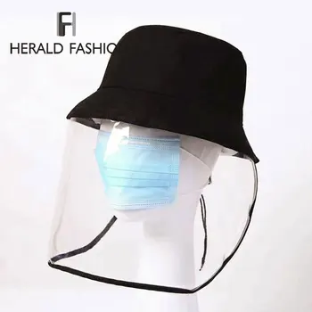 

Multi-function Protective Cap Anti Infection Protective Hat Eye Protection Anti-fog Windproof Hat Anti-saliva Face Cover Cap