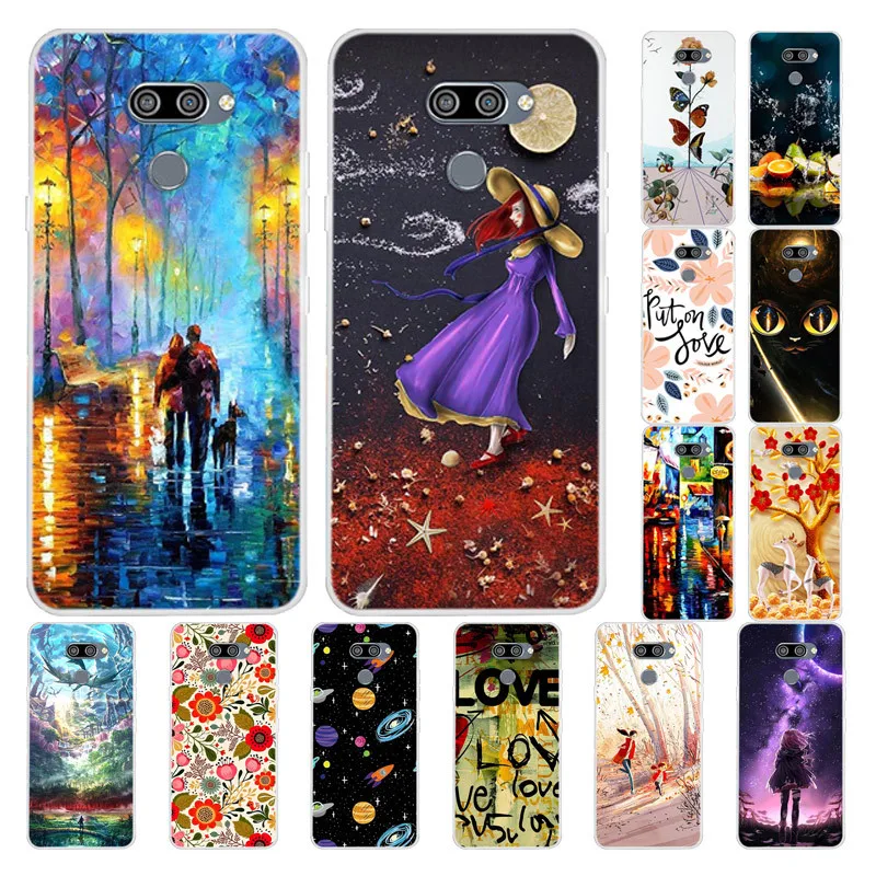 

For LG K50 Case K 50 Cartoon Lion Soft Silicone Case For LG Q60 Case For LG Q 60 Funda Coque for LG V50 / V50 ThinQ Cover Slim